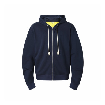 로에베 남성 집업 후드티 - Loewe Mens Zip Up Hooded - loc17180x