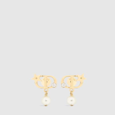 디올 여성 쁘띠 CD 럭키 스타 이어링 - Dior Womens Petit CD Lucky Star Earring - acc9421x