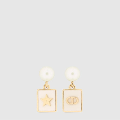 디올 여성 럭키 카드 이어링 - Dior Womens Lucky Cards Earring - acc9444x