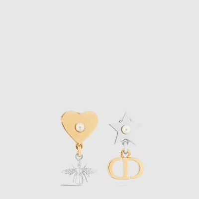 디올 여성 쁘띠 CD 럭키 참 이어링 - Dior Womens Petit CD Lucky Charms Earring - acc9457x