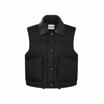 미우미우 여성 다운 베스트 - Miumiu Womens Down Vest - mic17239x
