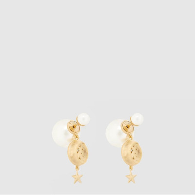 디올 여성 골드 이어링 - Dior Womens Gold Earring - acc9525x