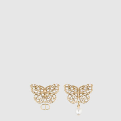 디올 여성 토일 드 주이 빠삐용 이어링 - Dior Womens Toile de Jouy Papillon Earring - acc9528x
