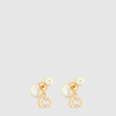 디올 여성 쁘띠 CD 럭키 바로크 이어링 - Dior Womens Petit CD Lucky Baroque Stud Earring - acc9538x