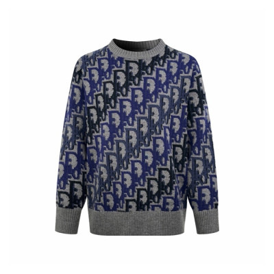 디올 남성 라운드 스웨터 - Dior Mens Round Sweater - dic17261x