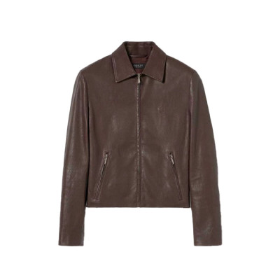 구찌 남성 가죽 자켓 - Gucci Mens Leather Jacket - guc17283x