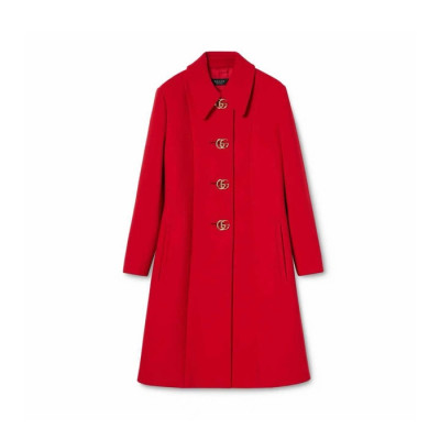 구찌 여성 더블 G 울 코트 - Gucci Womens Double G Wool Coat - guc17297x