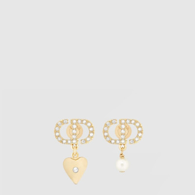 디올 여성 쁘띠 CD 럭키 참 이어링 - Dior Womens Petit CD Lucky Charms Earring - acc9603x