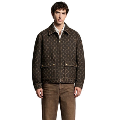 루이비통 남성 모노그램 자켓 - Louis vuitton Mens Monogram Jacket - lvc17344x