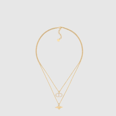 디올 여성 쁘띠 CD 비 네크리스 - Dior Womens Petit CD Bee Necklace - acc9660x