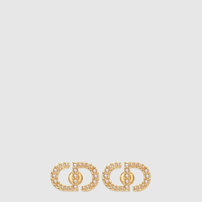 디올 여성 쁘띠 CD 스터드 이어링 - Dior Womens Petit CD Stud Earring - acc9673x