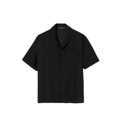구찌 남성 GG 볼링 셔츠 - Gucci Mens GG Bowling Shirt - guc17540x