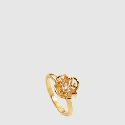 펜디 여성 F 이즈 링 - Fendi Womens F is Ring - acc10101x