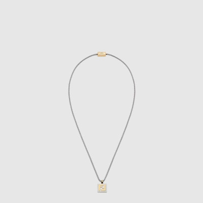 펜디 남성 더블 F 네크리스 - Fendi Mens Double F Necklace - acc10168x