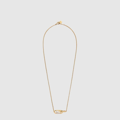 펜디 여성 오 락 네크리스 - Fendi Womens O Lock Necklace - acc10170x