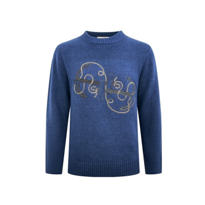 에르메스 남성 라운드 스웨터 - Hermes Mens Round Sweater - hec17616x