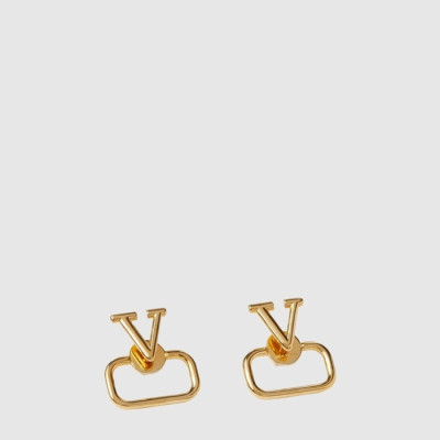 발렌티노 여성 골드 브이로고 시그니처 이어링 - Valentino Womens Gold V-logo Signature Earring - acc10389x