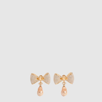 발렌티노 여성 펄 메탈 이어링 - Valentino Womens Pearl Metal Earring - acc10403x