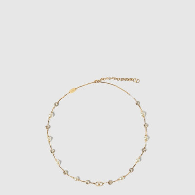 발렌티노 여성 브이로고 네크리스 - Valentino Womens V-logo Necklace - acc10425x