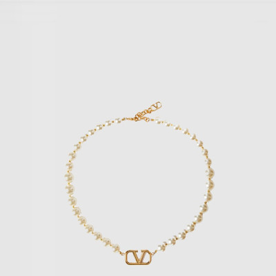 발렌티노 여성 펄 비즈 네크리스 - Valentino Womens Pearl bead Necklace - acc10435x