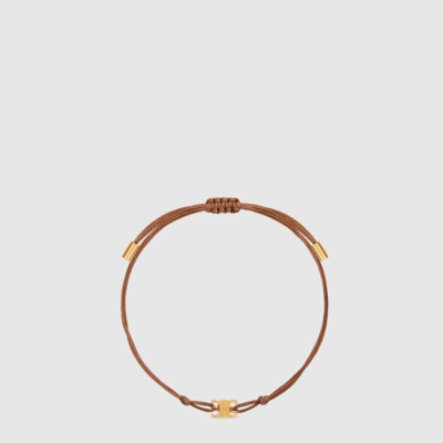 셀린느 여성 트리옹프 코드 브레이슬릿 - Celine Womens Triomphe Cord Bracelet - acc10454x