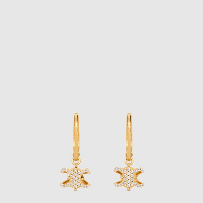 셀린느 여성 트리옹프 솔리테어 스파클 이어링 - Celine Womens Triomphe Solitaire Sparkle Earring - acc10457x