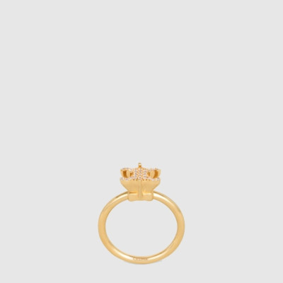 셀린느 여성 트리옹프 솔리테어 스파클 링 - Celine Womens Triomphe Solitaire Sparkle Ring - acc10467x