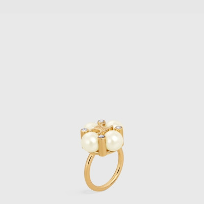셀린느 여성 레 페를르 링 - Celine Womens Le Perle Ring - acc10476x