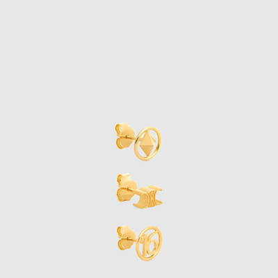 셀린느 여성 골드 이어링 - Celine Womens Gold Earring - acc10482x