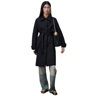 디올 여성 마크로카나주 벨티드 코트 - Dior Womens Macrocannage Belted Coat - dic17720x