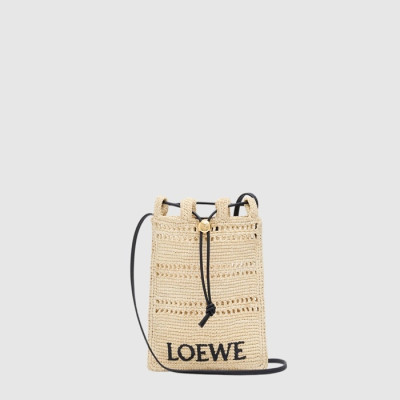 로에베 여성 드로우스트링 포켓 - Loewe Womens Drawstring Pocket - lob17306x