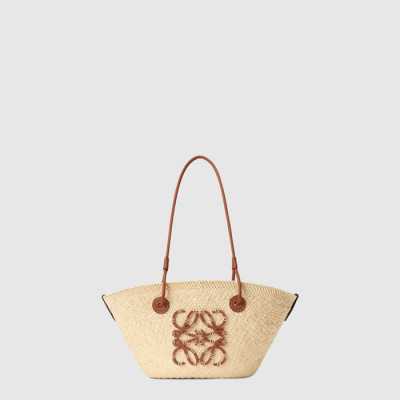 로에베 여성 스몰 애너그램 바스켓 백 - Loewe Womens Small Anagram Basket Bag - lob17313x
