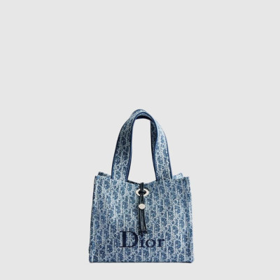 디올 여성 디올리비에라 스펀지 이펙트 북 토트 백 스몰 - Dior Womens Dioliviera Sponge Effect Book Tote Bag Small - dib17340x