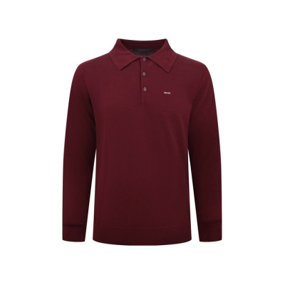 프라다 남성 폴로 니트 - Prada Mens Polo Knit - prc17802x