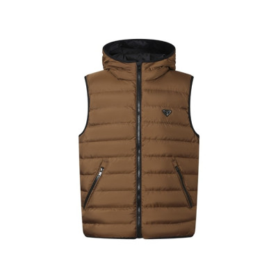 프라다 남성 다운 베스트 - Prada Mens Down Vest - prc17901x