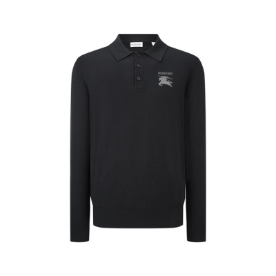 버버리 남성 폴로 스웨터 - Burberry Mens Polo Sweater - buc17904x