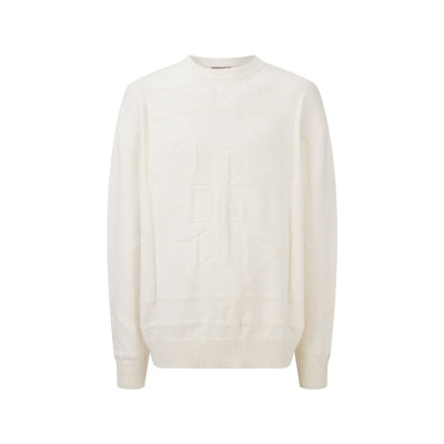 디올 남성 라운드 스웨터 - Dior Mens Round Sweater - dic17905x