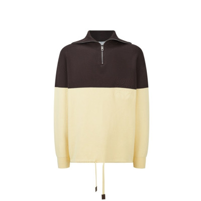로에베 남성 지퍼 스웨터 - Loewe Mens Zipper Sweater - loc17906x