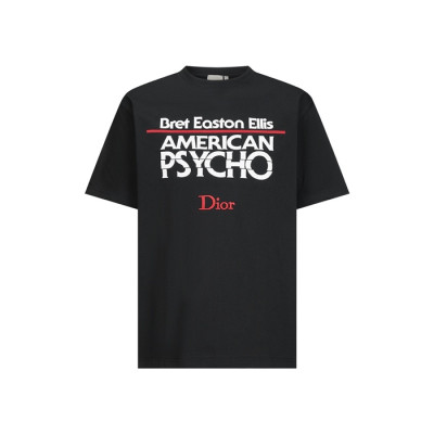 디올 남성 라운드 티셔츠 - Dior Mens Round Tshirt - dic17912x