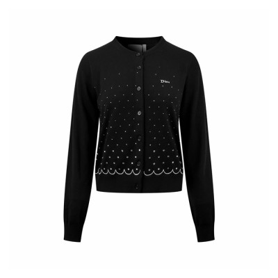 디올 여성 라운드 가디건 - Dior Womens Round Cardigan - dic17917x