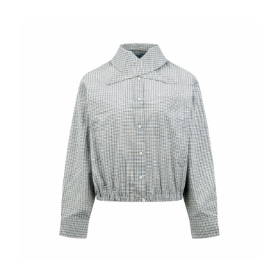 프라다 여성 체크 셔츠 - Prada Womens Flanner Shirts - prc17923x