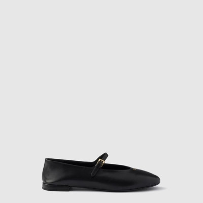 프라다 여성 가죽 발레리나 - Prada Womens Leather Ballerina - prs14881x