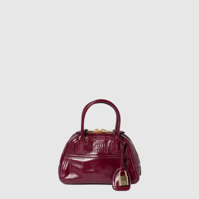 미우미우 여성 비방 가죽 미니 백 - Miumiu Womens Vivant Leather Mini Bag - mib17355x